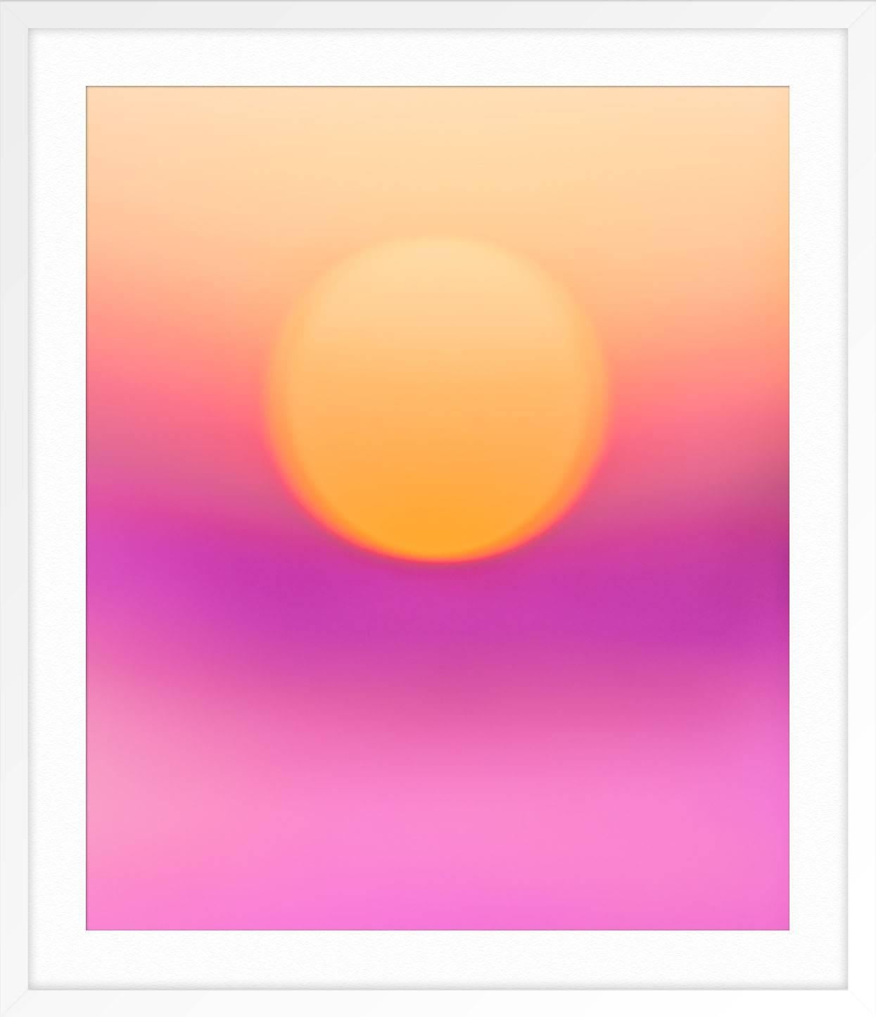Endless Summer No3 - Pink Abstract Print by Jessica Nugent