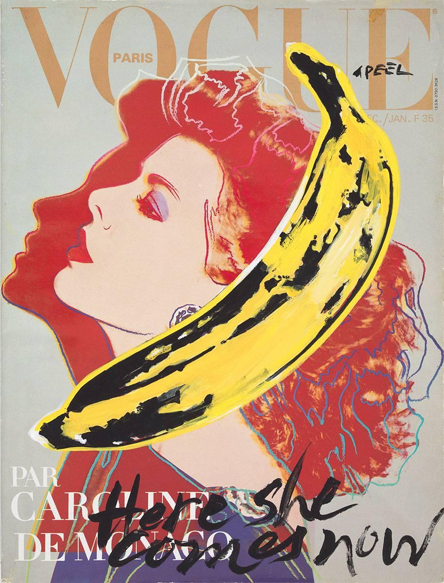 Andrea Mary Marshall Abstract Print - The Banana Issue