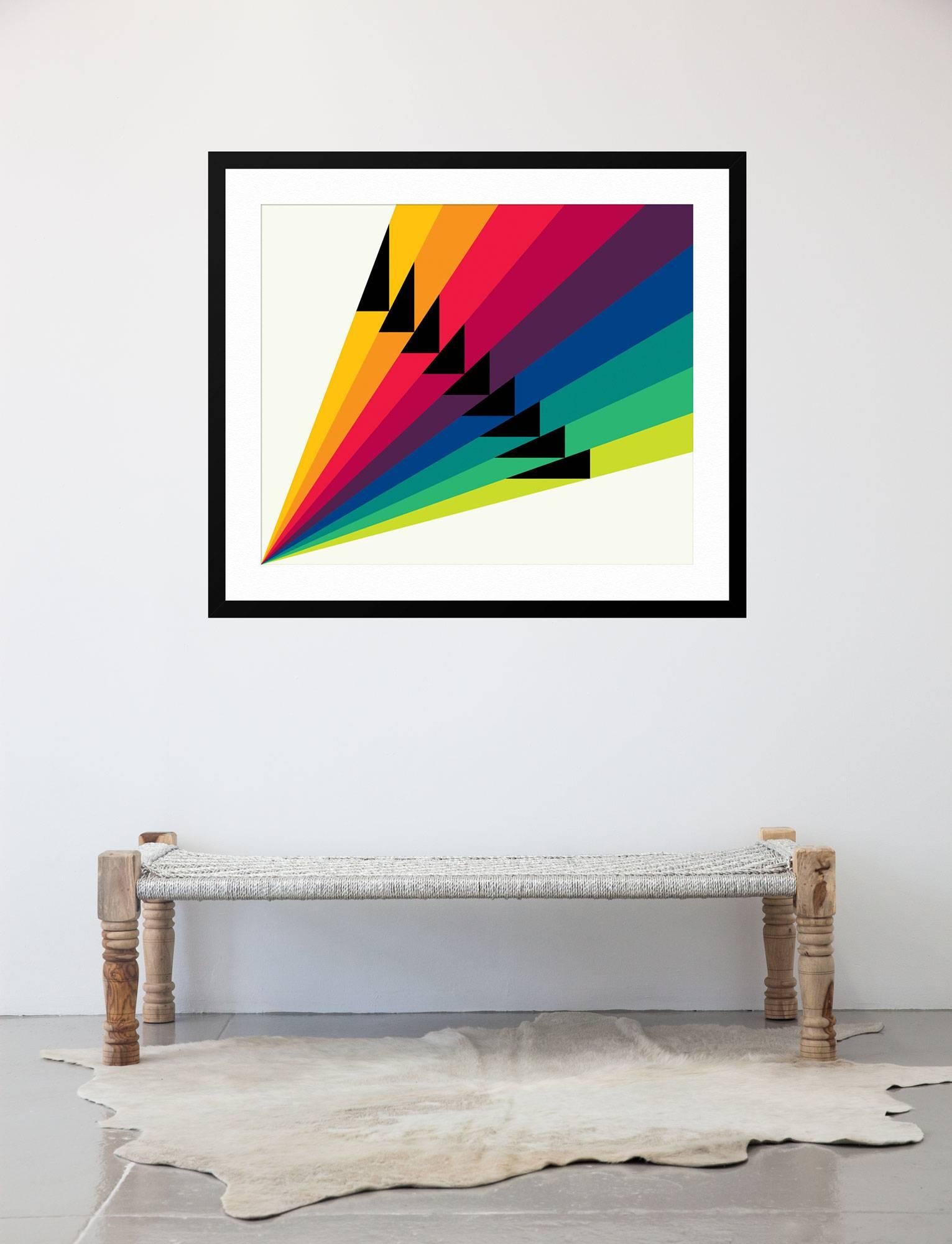 Chromatic Stripes #1 - Print by Gary Andrew Clarke