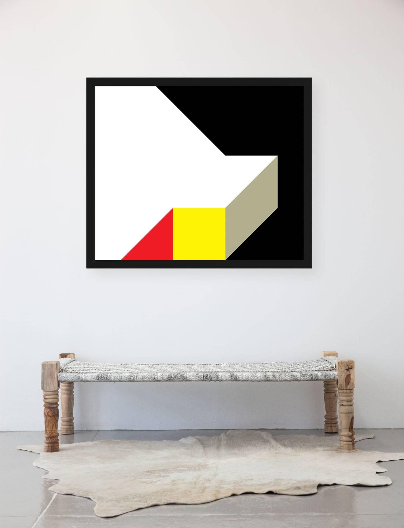 Yellow Square - Print by Gary Andrew Clarke