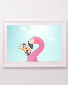 Flamingos by the Sea I