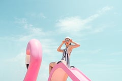 Flamingos by the Sea II