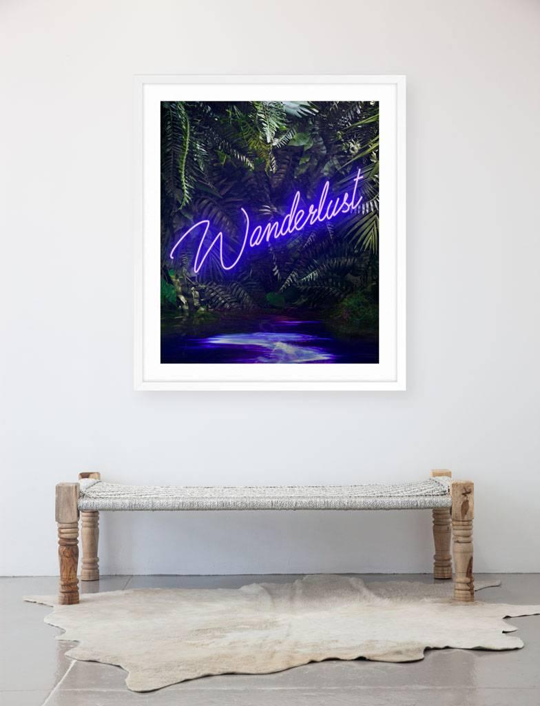 Disco in the Jungle: Wanderlust Purple - Photograph by Yee Wong