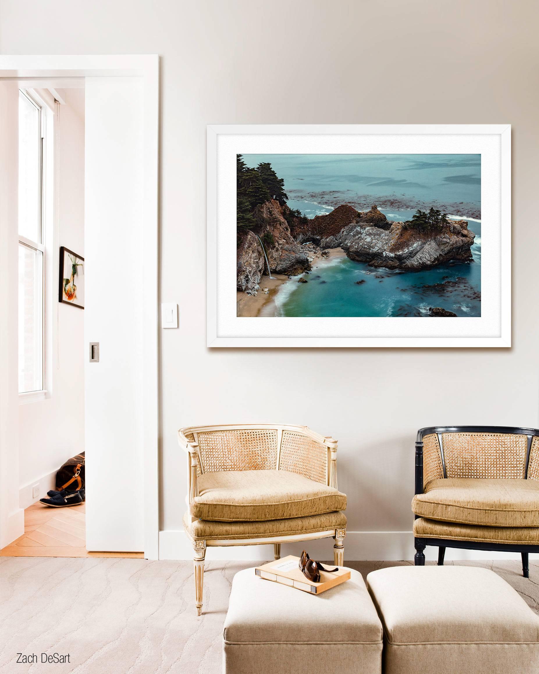 California Coast - Print by Ludwig Favre