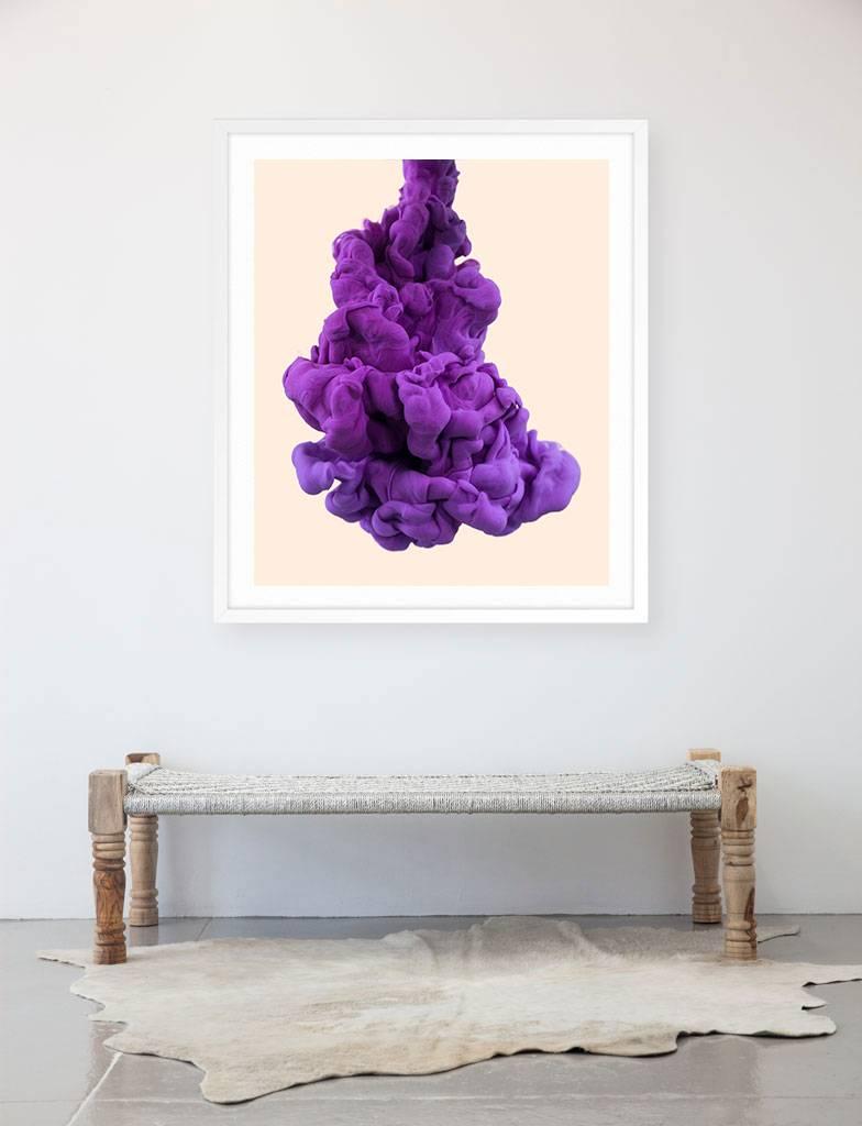 Splash Purple - Print by Alberto Seveso