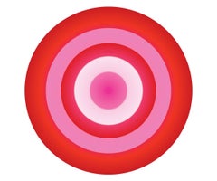 Red and Pink Circle