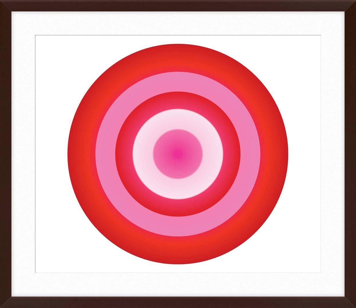 Red and Pink Circle 3