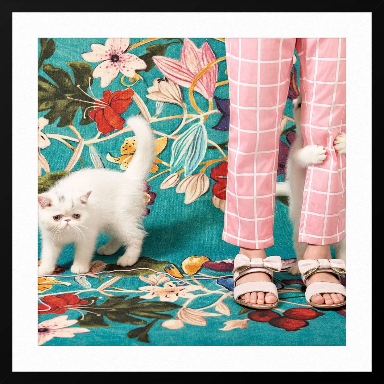 ABOUT THIS PIECE: The cat is a photographic series shot in Milan for Vogue Bambini in January 2016.

ABOUT THIS ARTIST: Carolina Mizrahi creates fantasy characters and set designs. Through the creation of her own constructed surreal world, Mizrahi