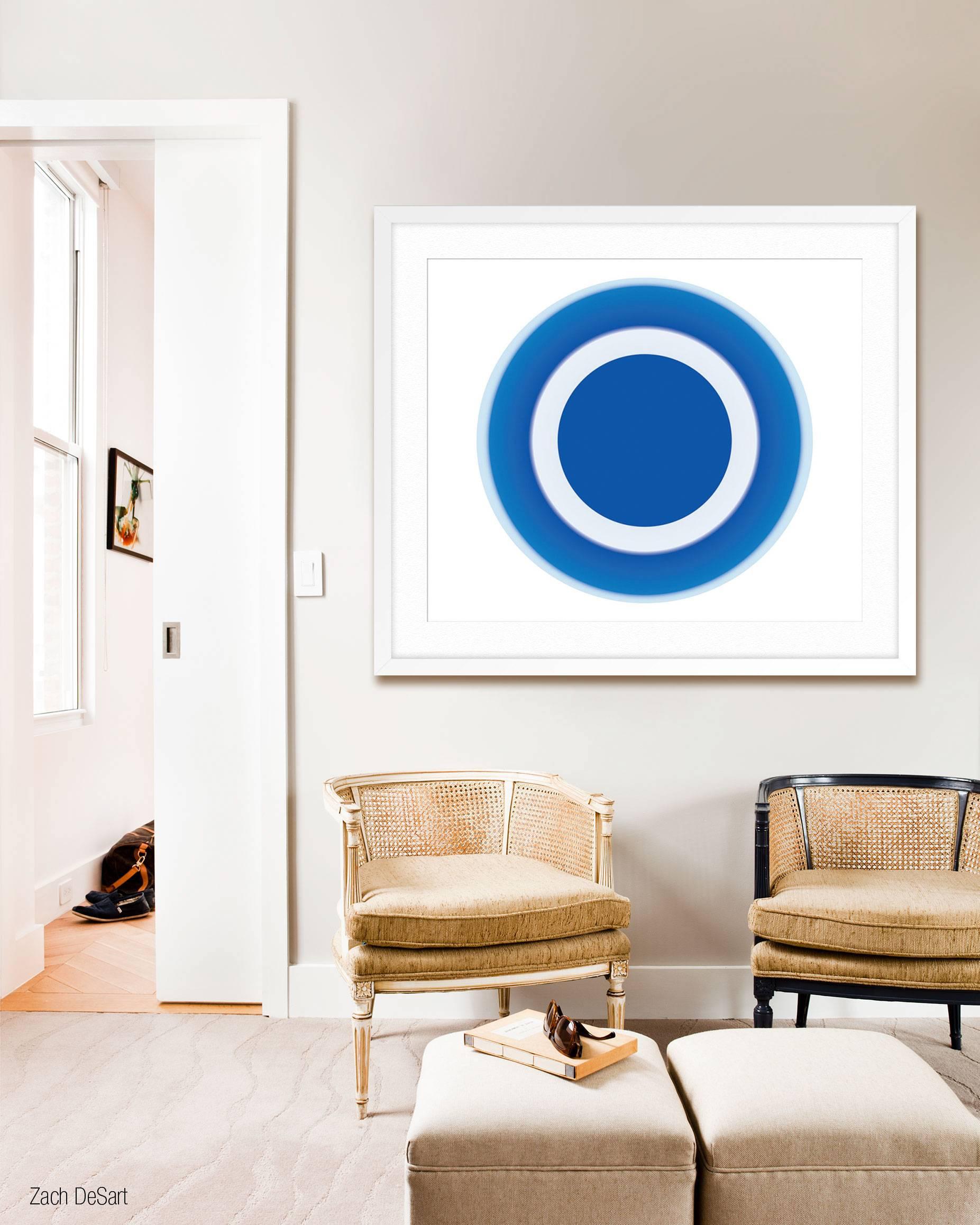 Cobalt Circle - Print by Ruth Adler