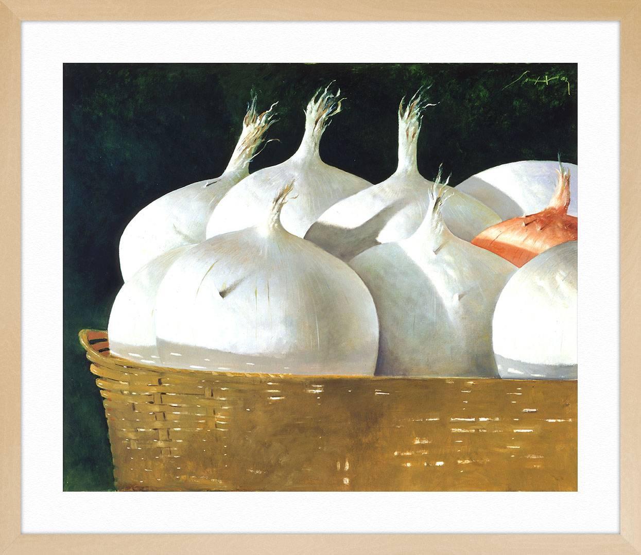 ABOUT THIS PIECE: Julio Larraz is an expert draftsman, adroitly sketching his subjects and enlivening them with vibrant color. Larraz is recognized for his precise and detailed technique, his imagination, and his subtle touch.  

ABOUT THIS ARTIST: