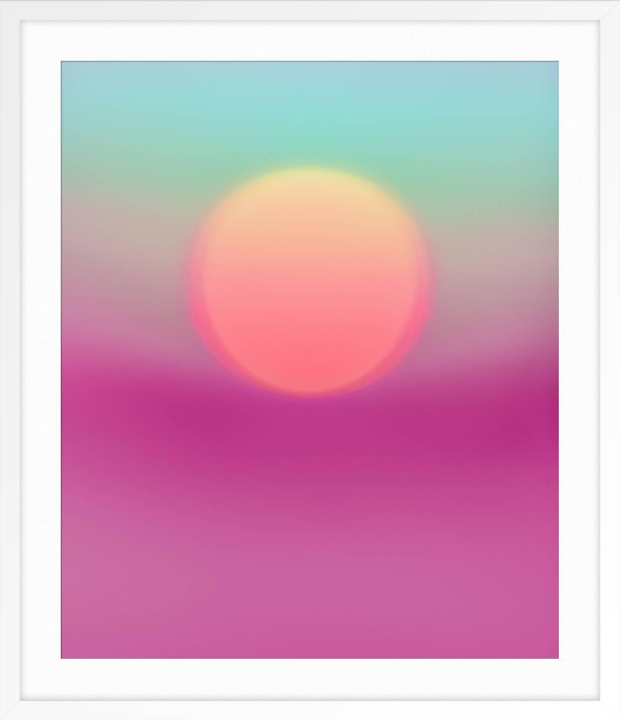 Endless Summer No5 - Pink Abstract Print by Jessica Nugent