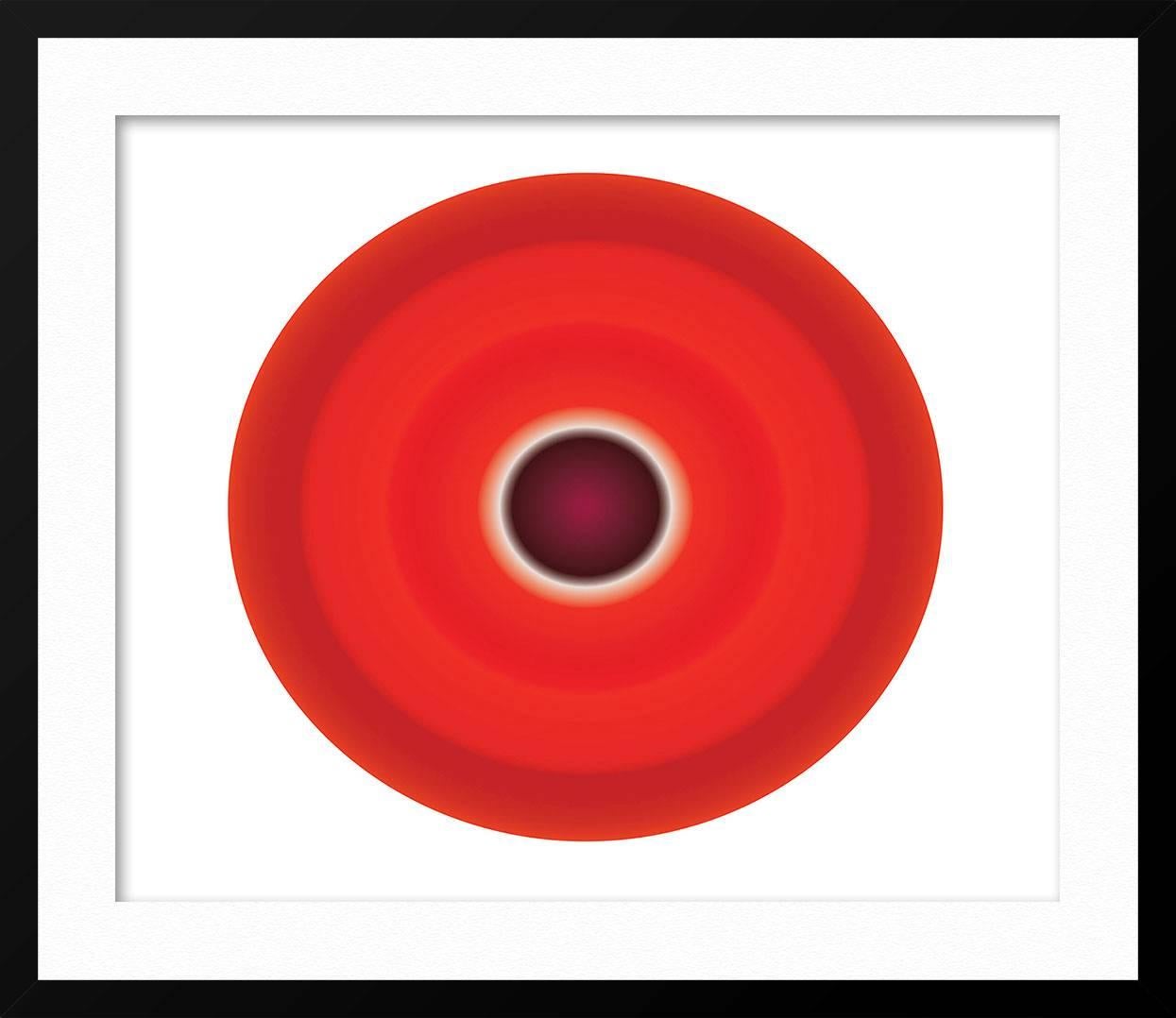 À PROPOS DE CETTE PIÈCE : La couleur est la base de mon travail. Mes cercles commencent par une humeur ou une idée qui finit par se transformer en un cercle coloré. Je suis curieux de voir comment les différentes couleurs interagissent lorsqu'elles