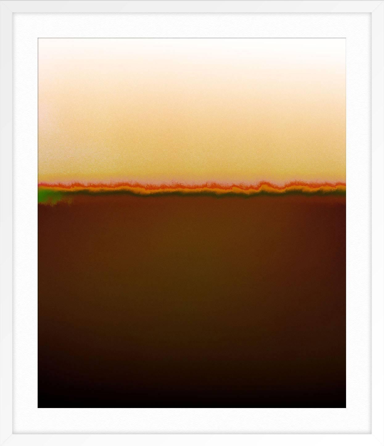 Candy''s Drift - Noir Abstract Print par Karl Wolfgang