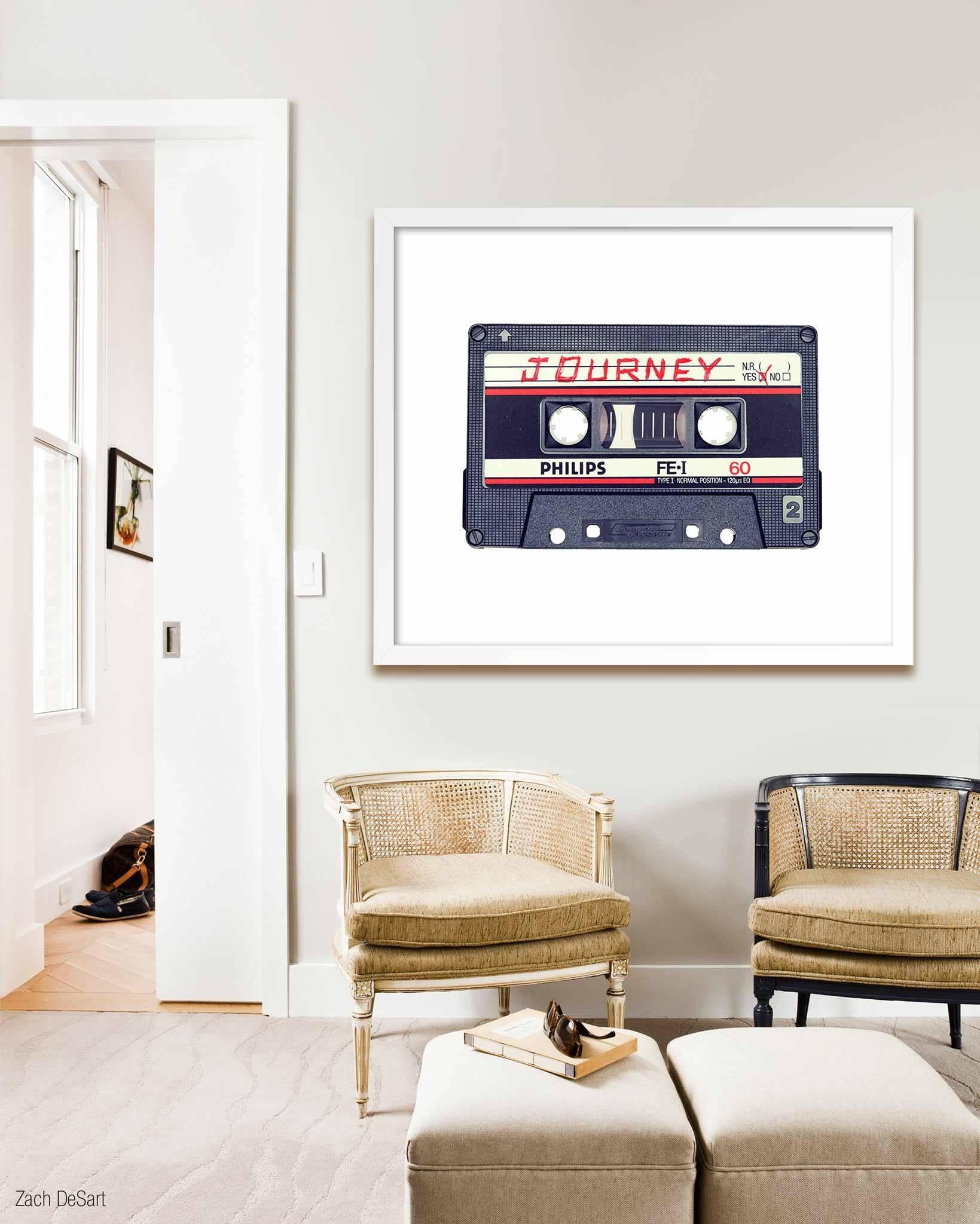 ABOUT THIS PIECE: Let's not pretend that we don't enjoy 80's music.

ABOUT THIS ARTIST: Floyd P. Stanley is an LA based photographer creating product shot photographs of mixed tapes. Stanley and a few of his friends created the different labels for