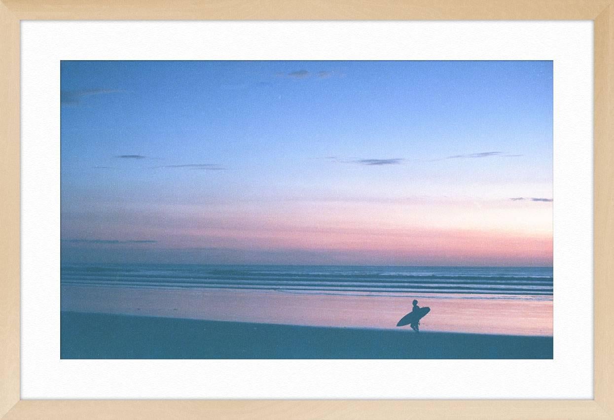 ABOUT THIS PIECE: "I shot this photo long after the sun had gone down on a beach in central Costa Rica. The film I was using was long expired and was meant to be used in the 90's. That gave the pastel look and extra grainy deliciousness to the