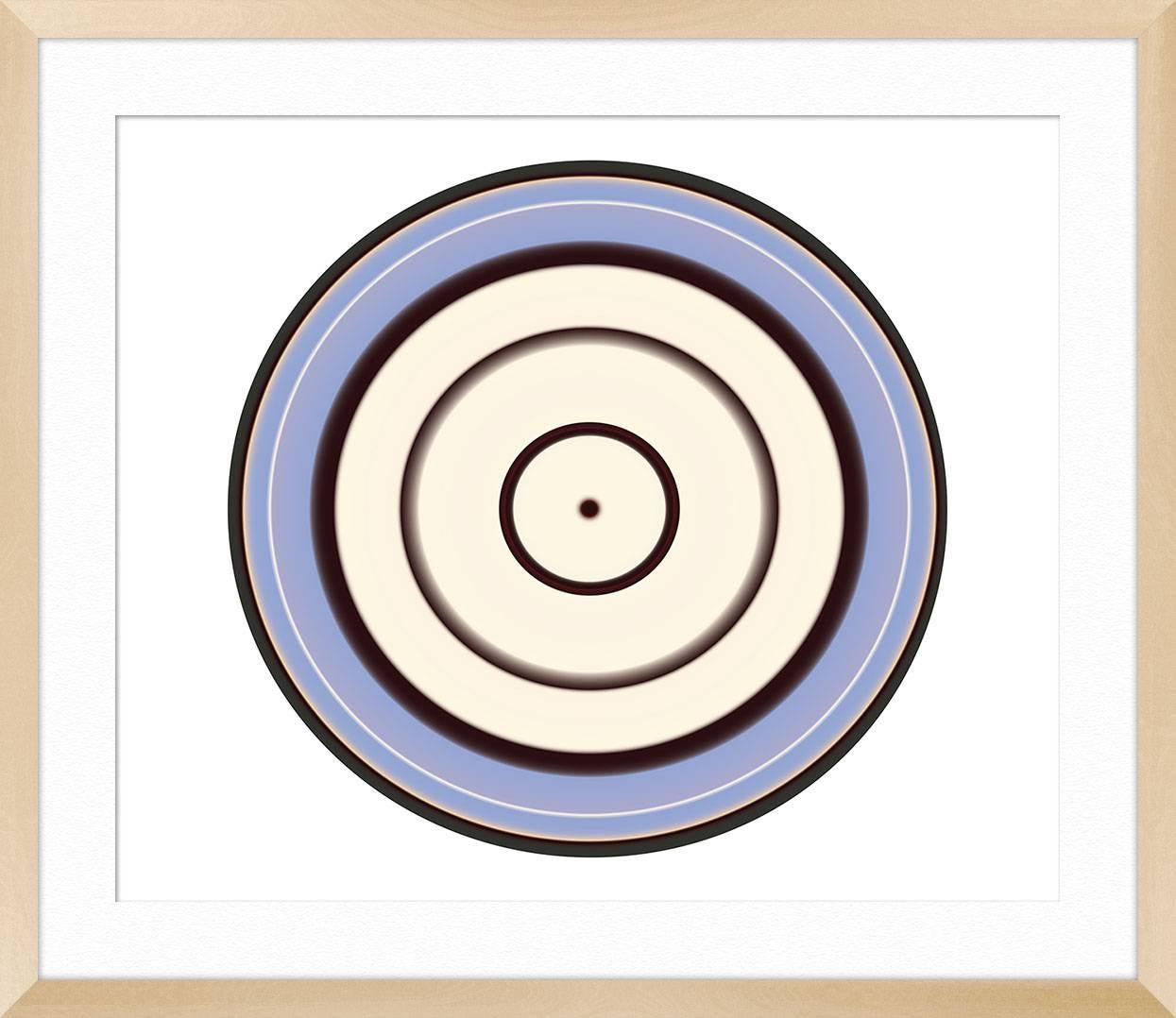 ABOUT THIS PIECE: Color is the foundation of my work. My circles start as a mood or idea that eventually evolves into a colored circle. I am curious how different colours interact when they're placed next to each other. I experiment with intensity