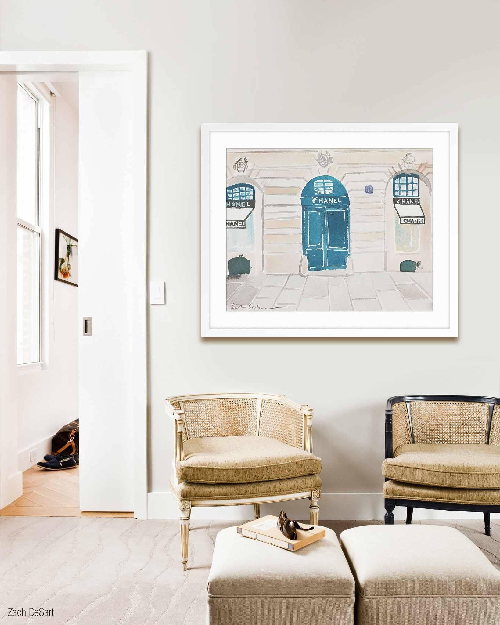 Paris - Print by Kate Schelter