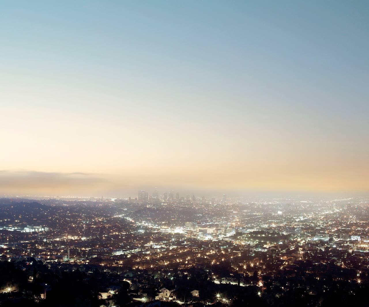 Los Angeles, Griffith Observatory - Print by Ludwig Favre