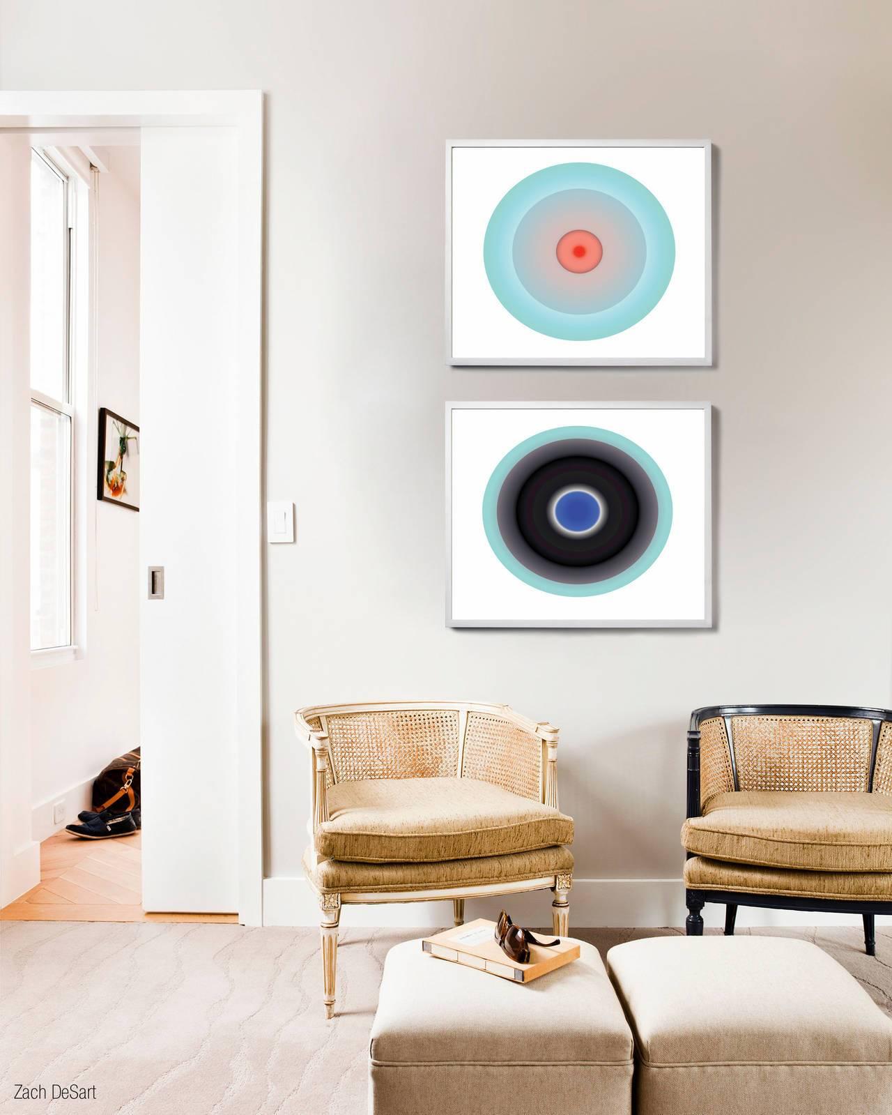 Turquoise Circle For Sale 1