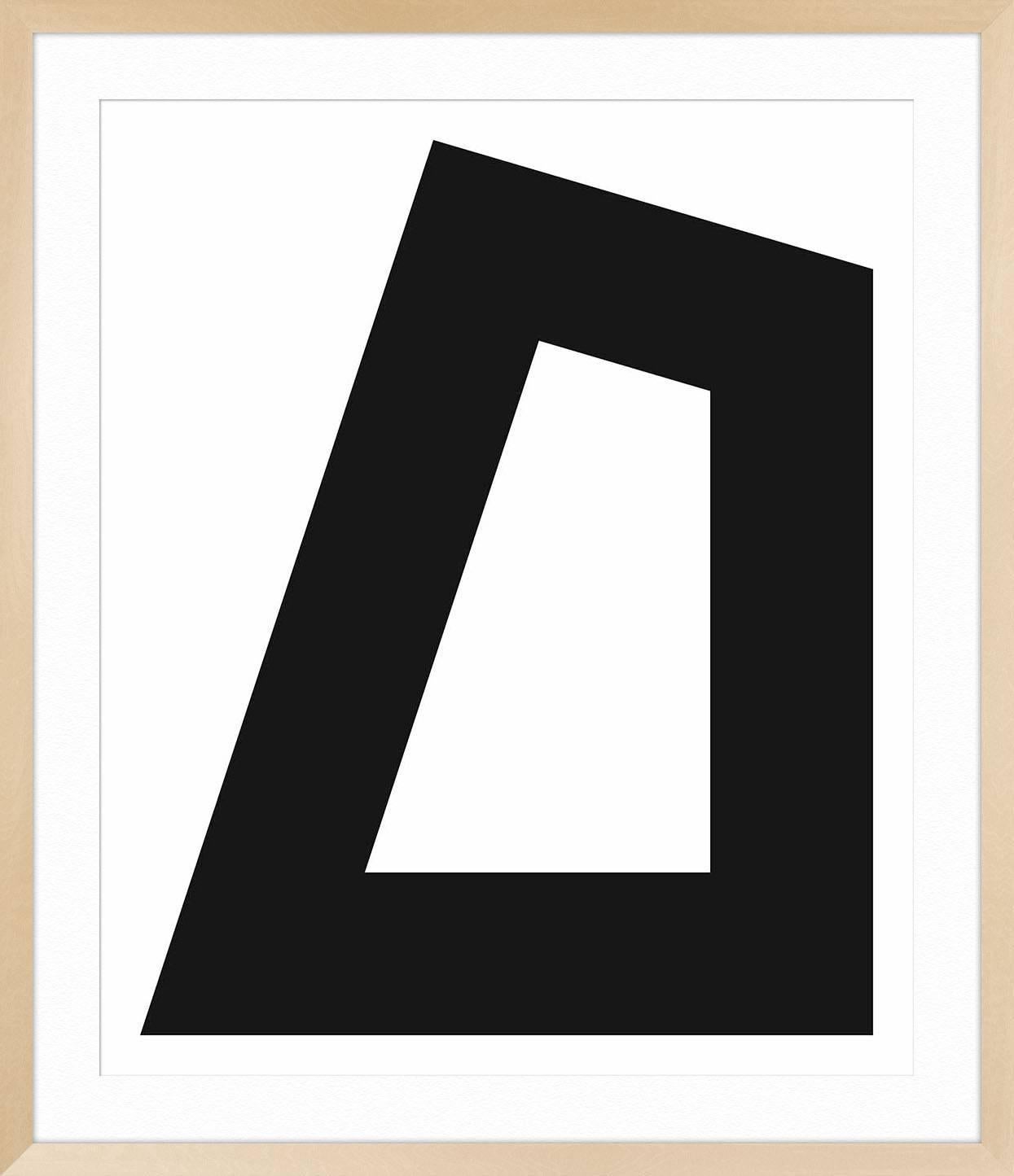 Bold Abstract 3 - Black Abstract Print by Gary Andrew Clarke
