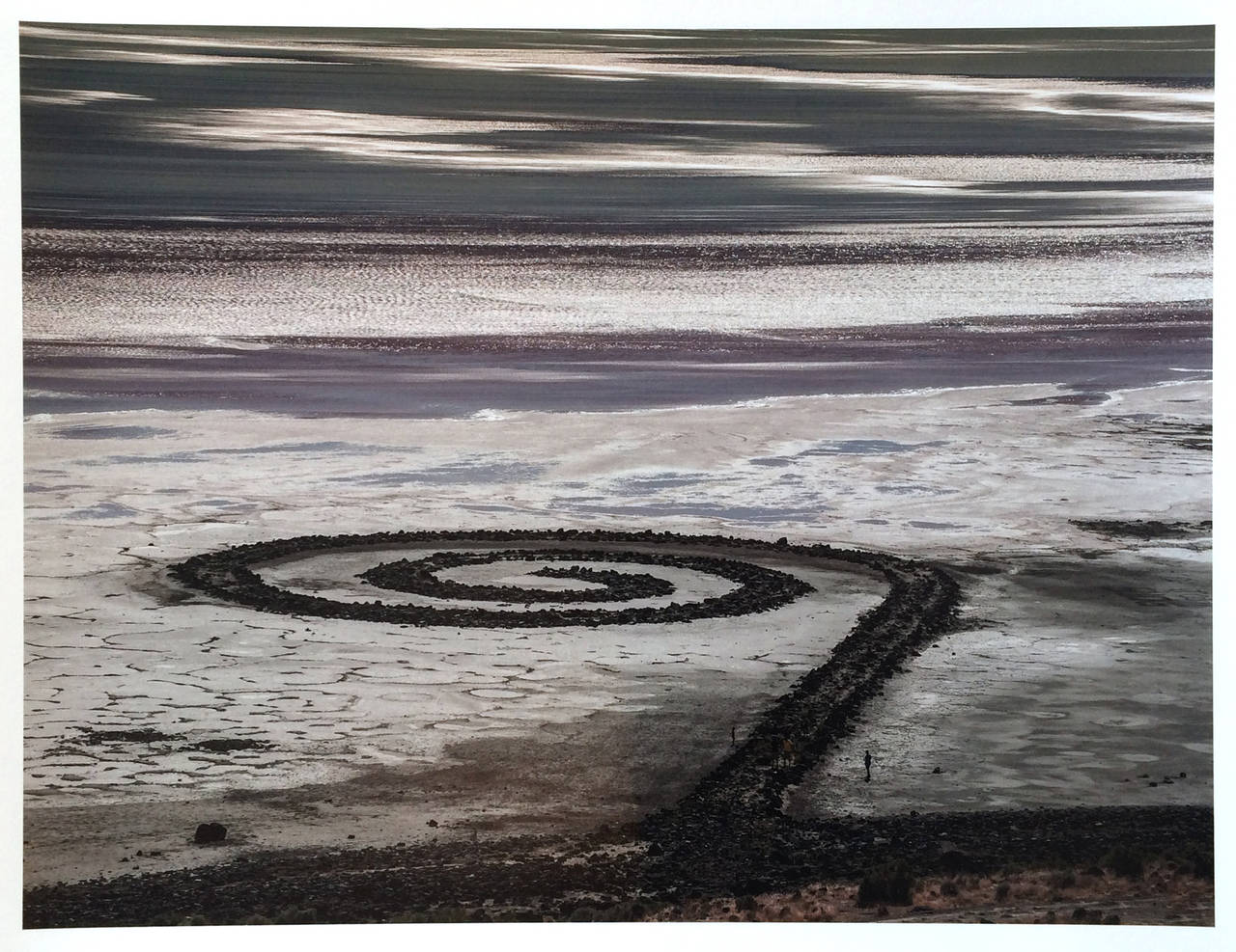 Spiral Jetty (2) - Photograph by Gianfranco Gorgoni (b.1941)