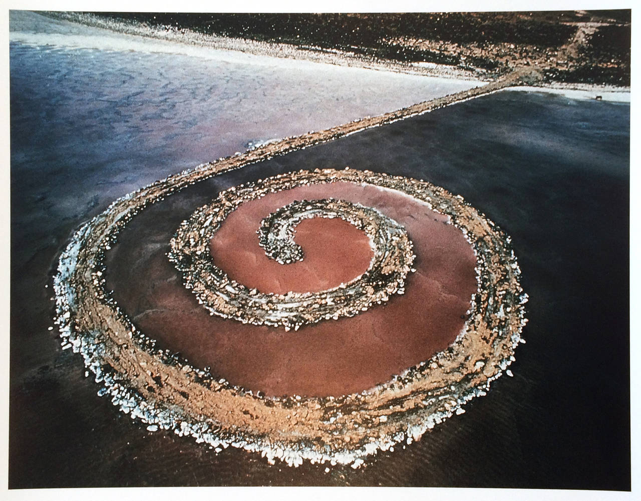 spiral jetty photos spiral jetty photos