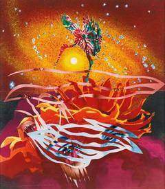 The Bird of Paradise Approaches the Hot Water Planet
