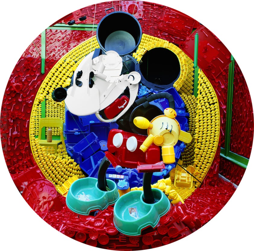 Bernard Pras Color Photograph - Inventory #34 - Mickey