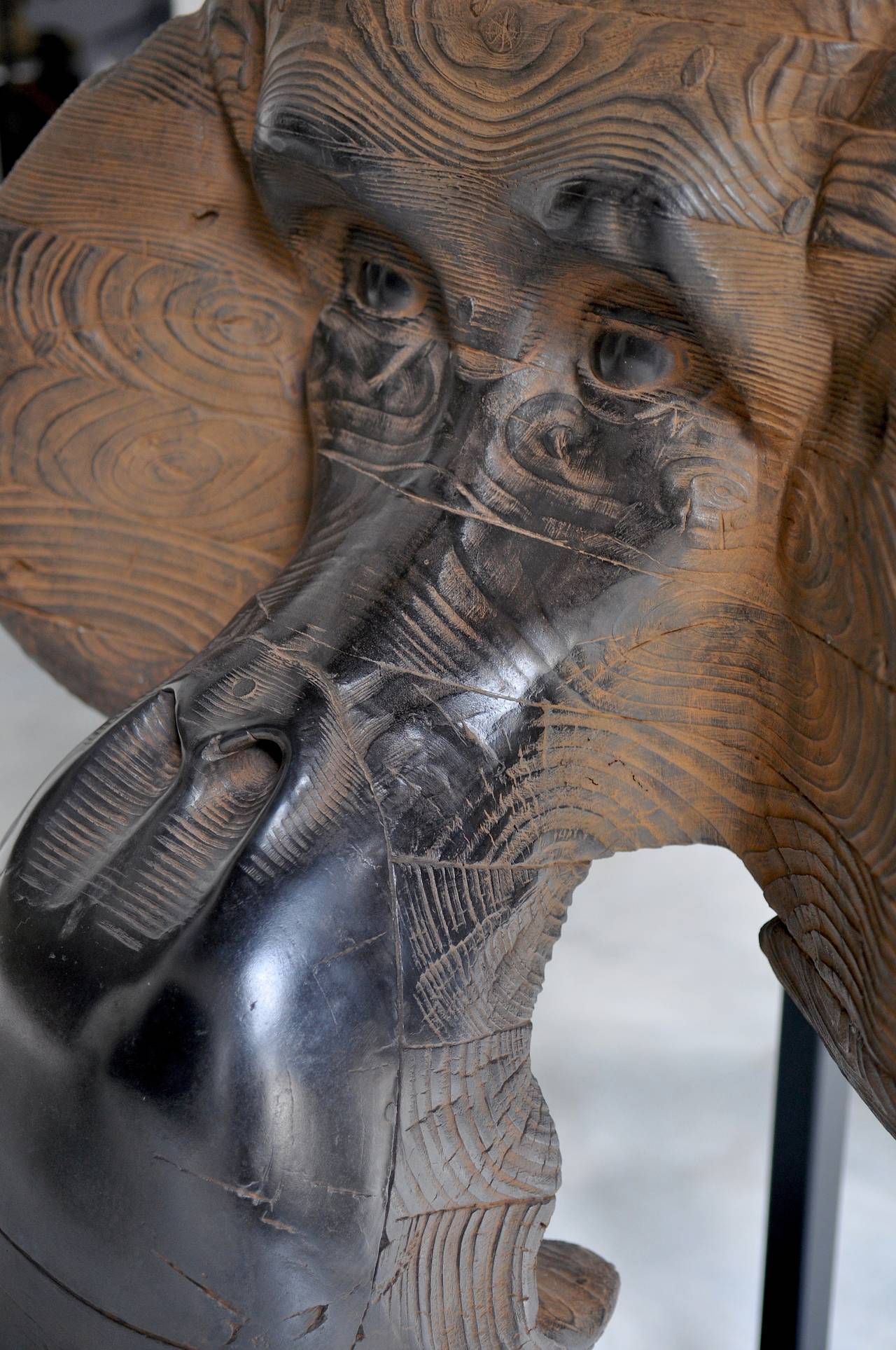 Orang outang mask II - Contemporary Sculpture by Quentin Garel