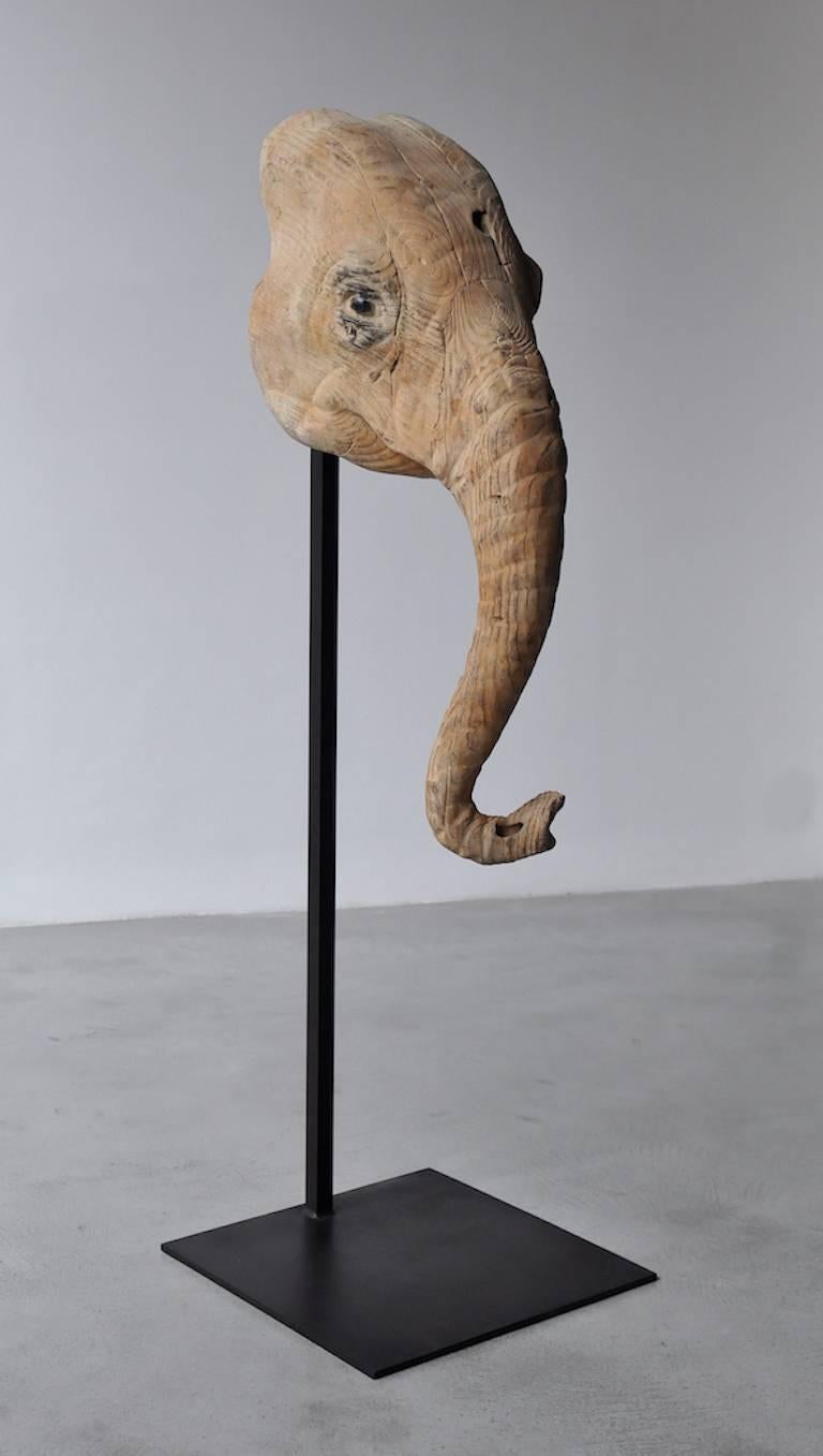 Quentin Garel Figurative Sculpture - Éléphanteau