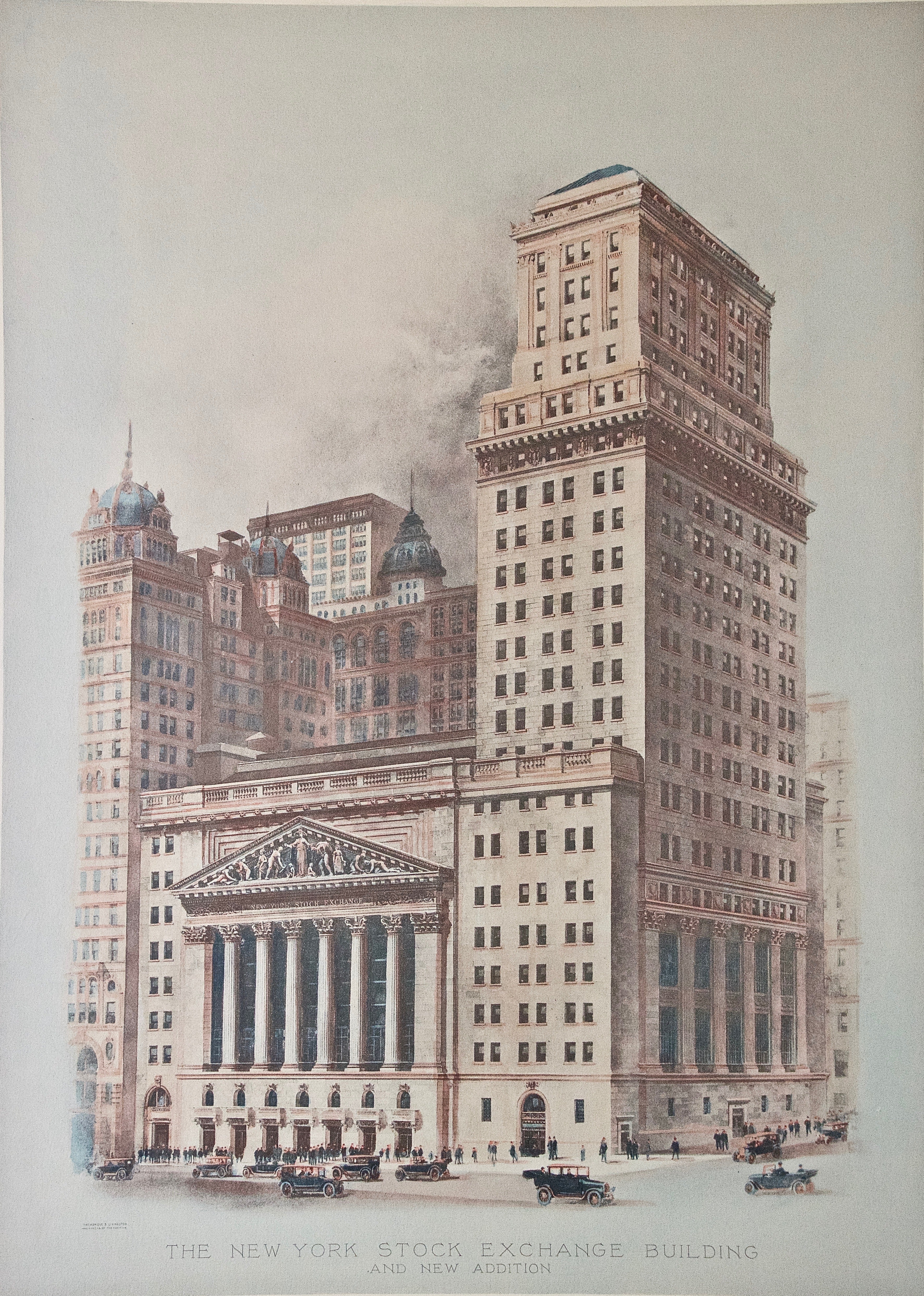 Trowbridge And Livingston Architects View Of The New York Stock