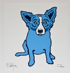 Untitled First Edition Blue Dog