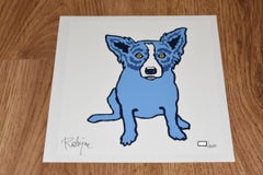 Untitled First Edition Blue Dog