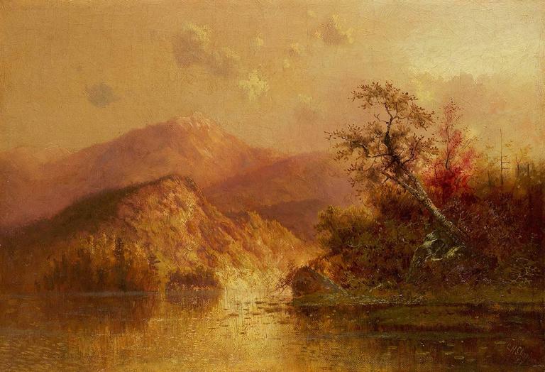 Charles H. Chapin Autumn Landscape, Painting For Sale at 1stdibs
