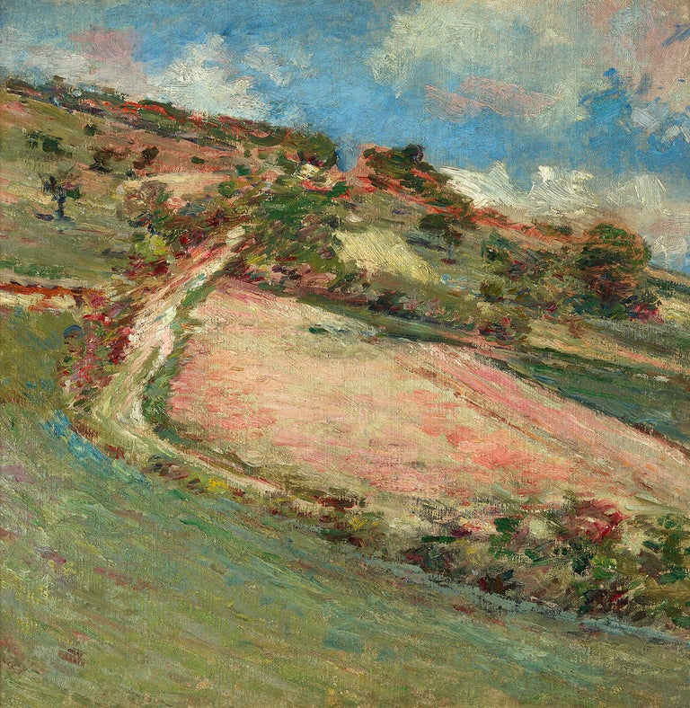 Theodore Robinson - Hillside, Springtime, Giverny For Sale ...