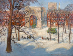 Washington Square in Winter