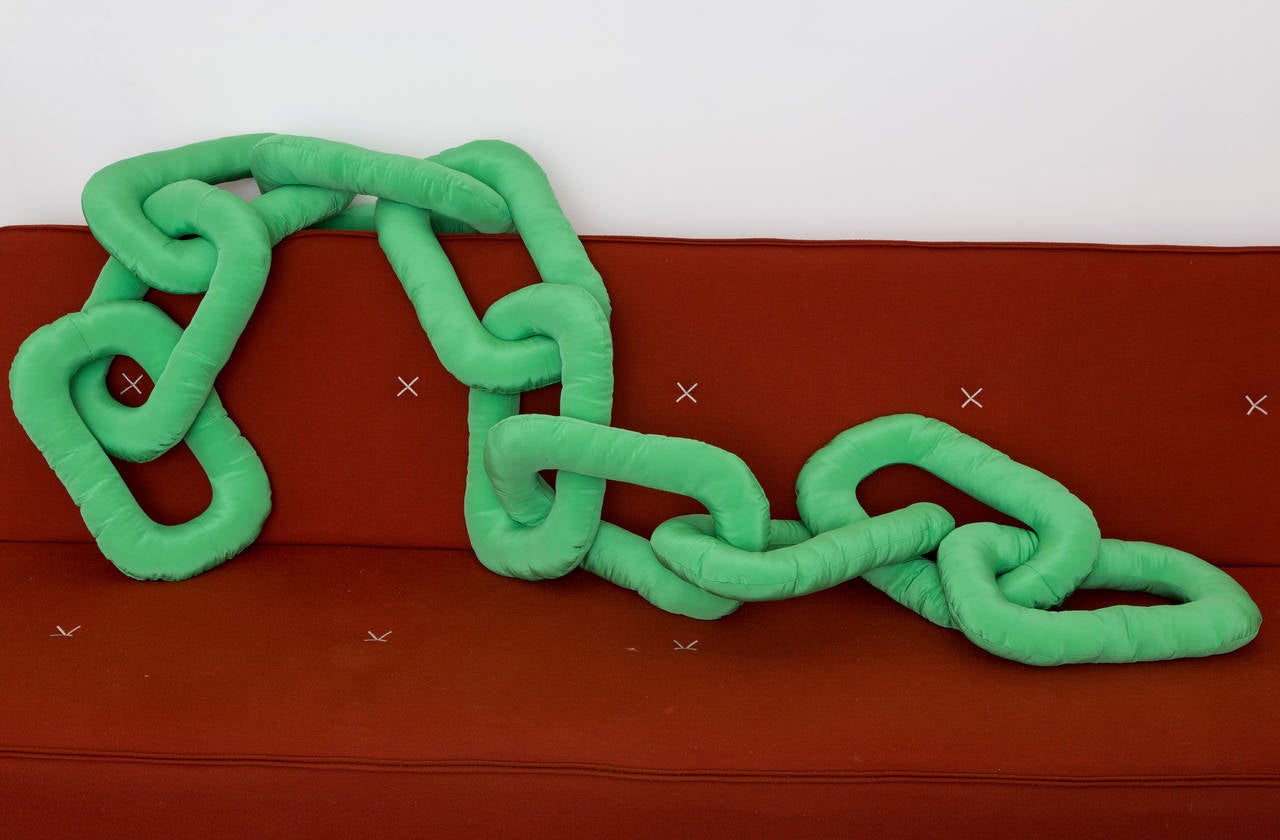 Chain Pillow - Sculpture by Katie Stout