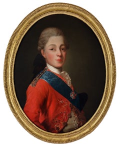 Ritratto del granduca Pavel Petrovich, in seguito imperatore Paolo I, XVIII secolo