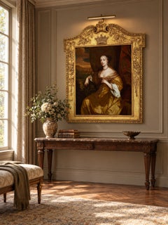 Portrait of Sarah Bodvile, Countess of Radnor in a Russet Dress, Manor House