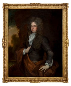 Portrait of Gentleman in Grey Coat & Periwig, Dukes of Sutherland Collection