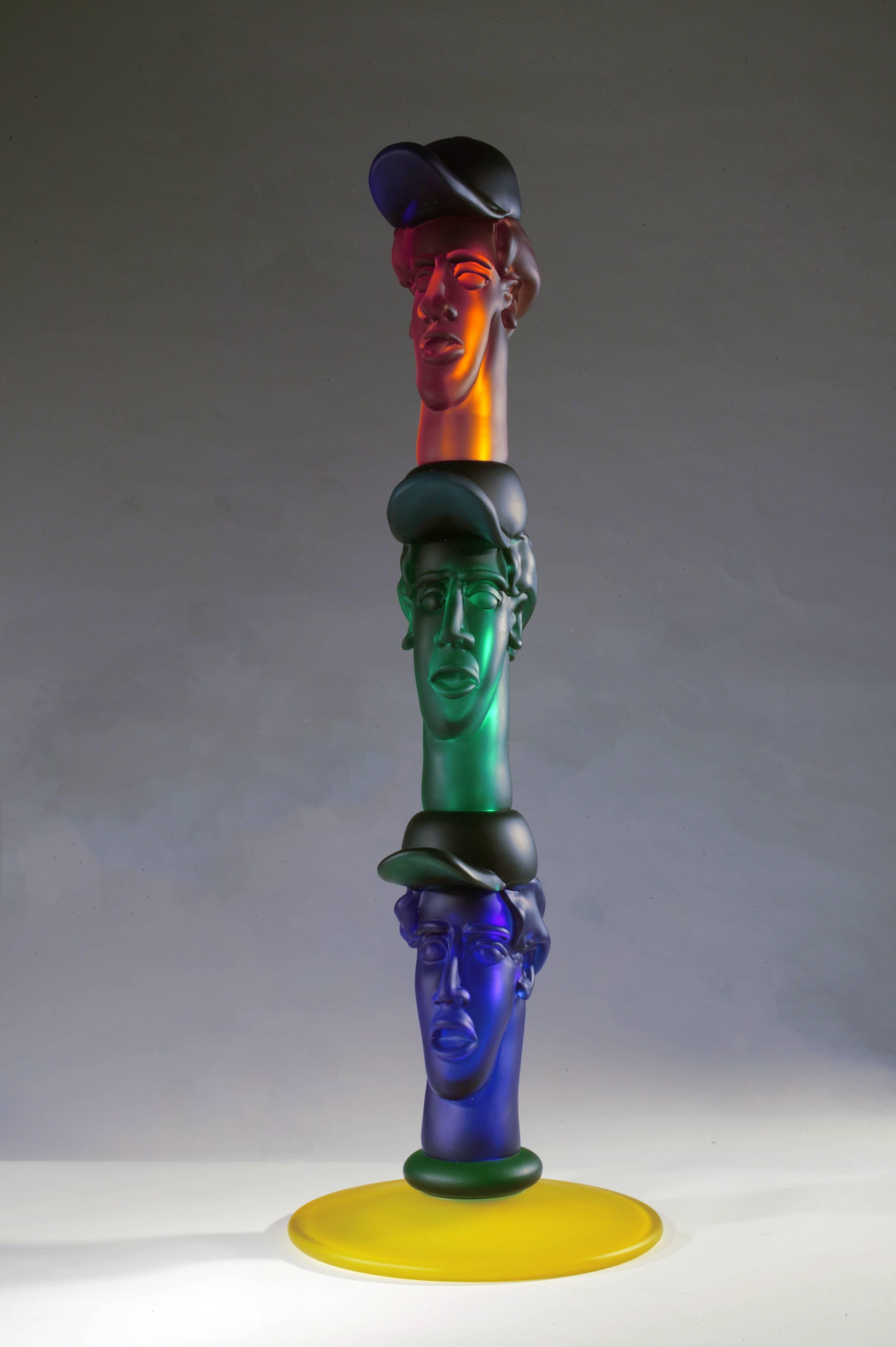 Trio - Sculpture by Richard Jolley