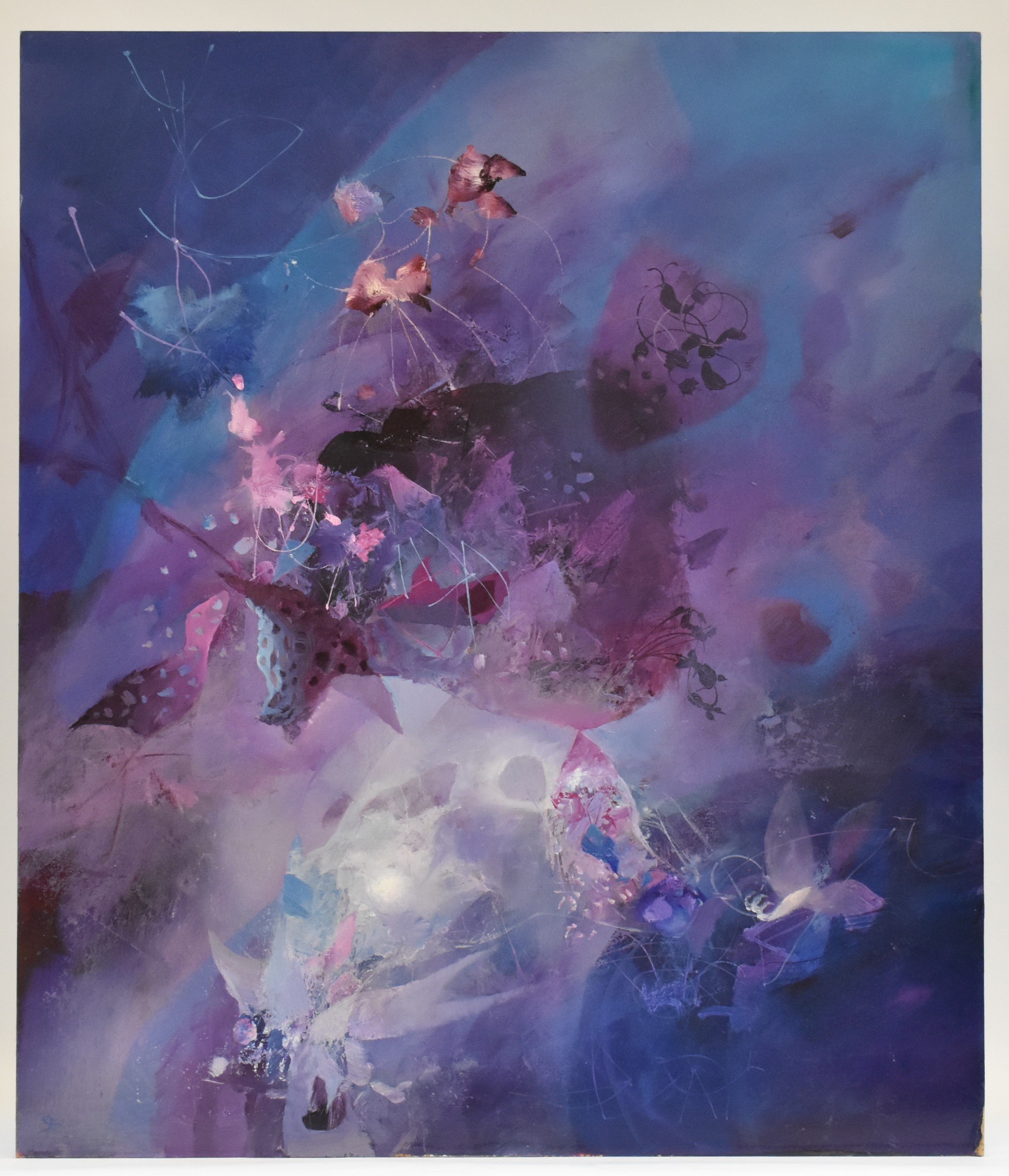 Joop Smits Galaxy Surrealist Joop Smits Dutch Artist Signed For Sale At 1stdibs 1stdibs