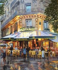 Cafe Les Deux Magots, Paris