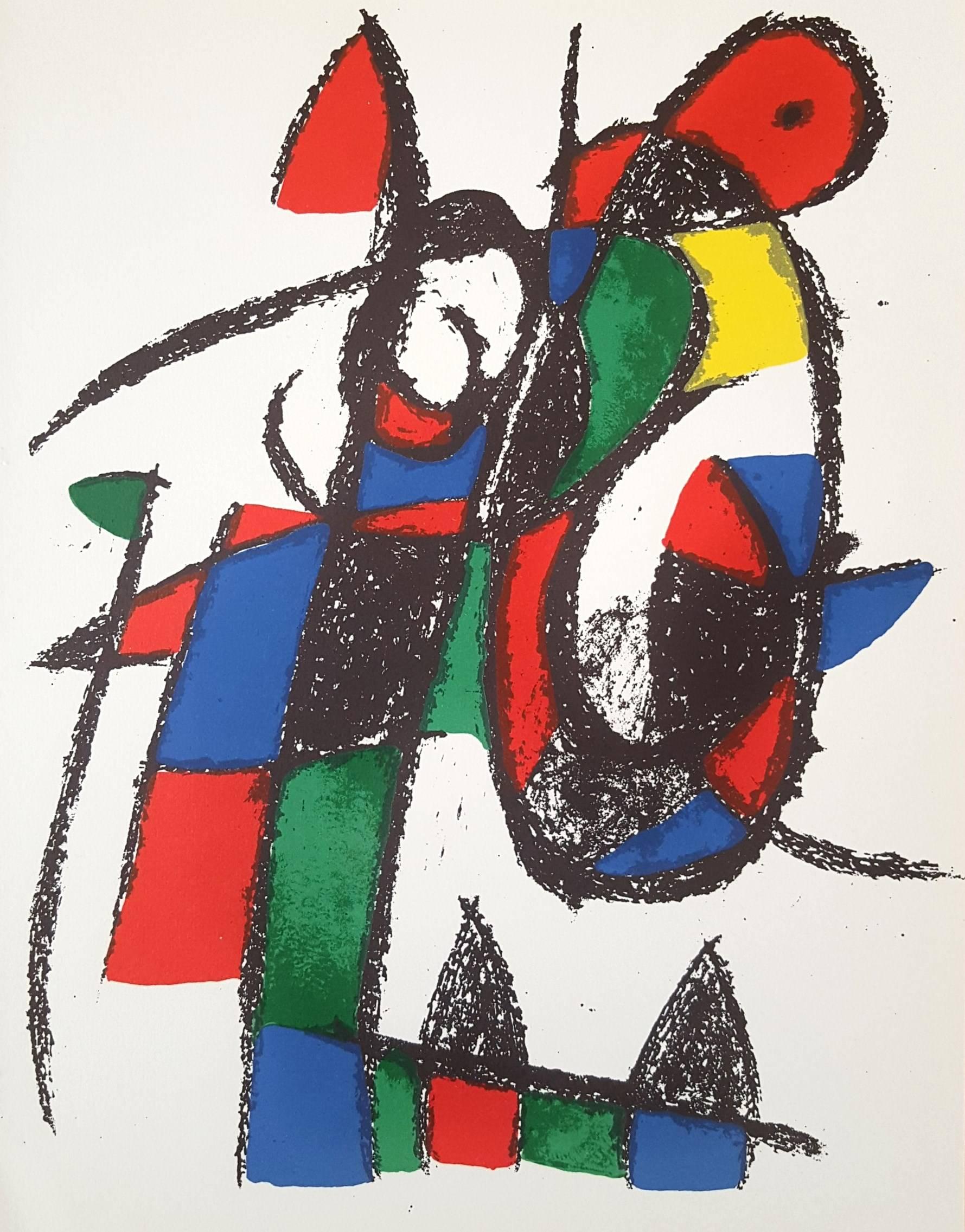 Joan Miró Abstract Print - Lithographe II: Untitled (M. 1038)