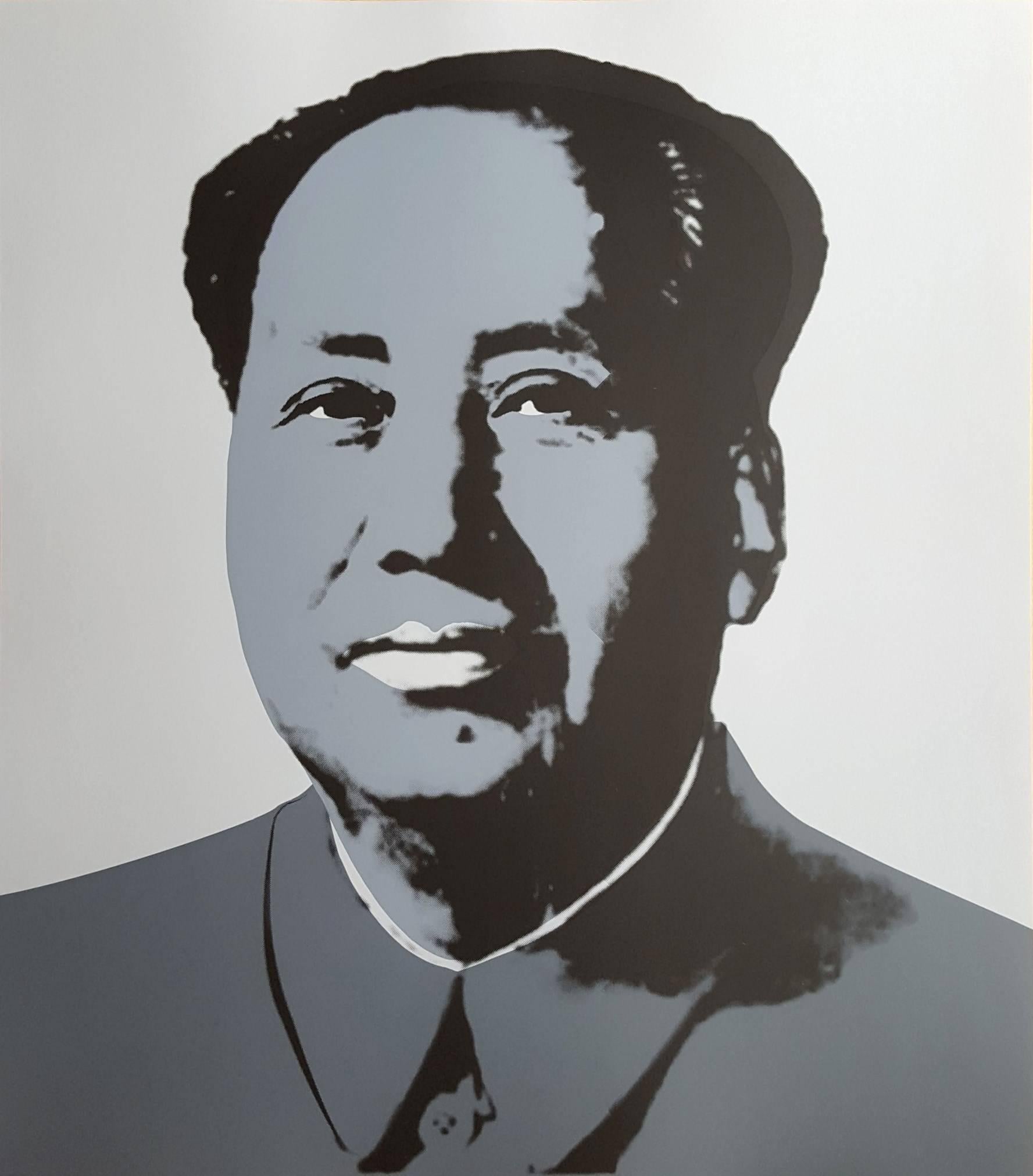 Unknown Portrait Print - Mao