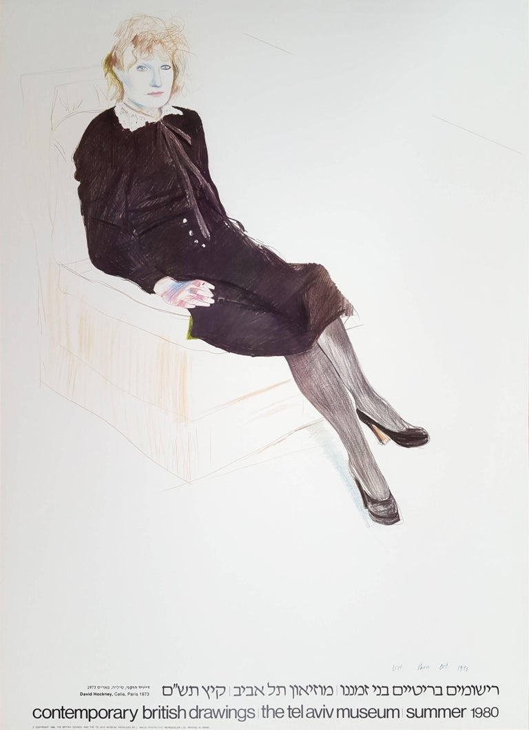 after) David Hockney – „Contemporary British Drawings (Tel Aviv 