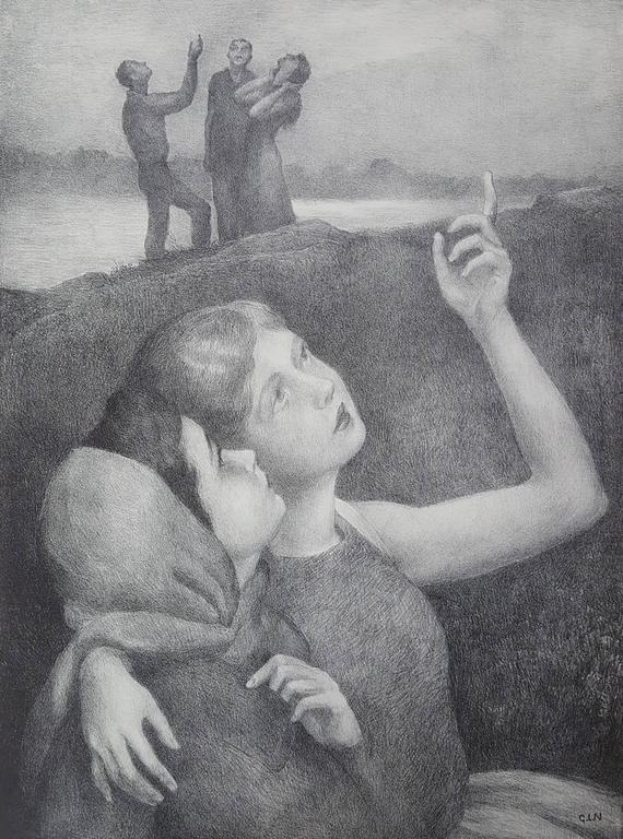 George Laurence Nelson - Object in the Sky at 1stDibs