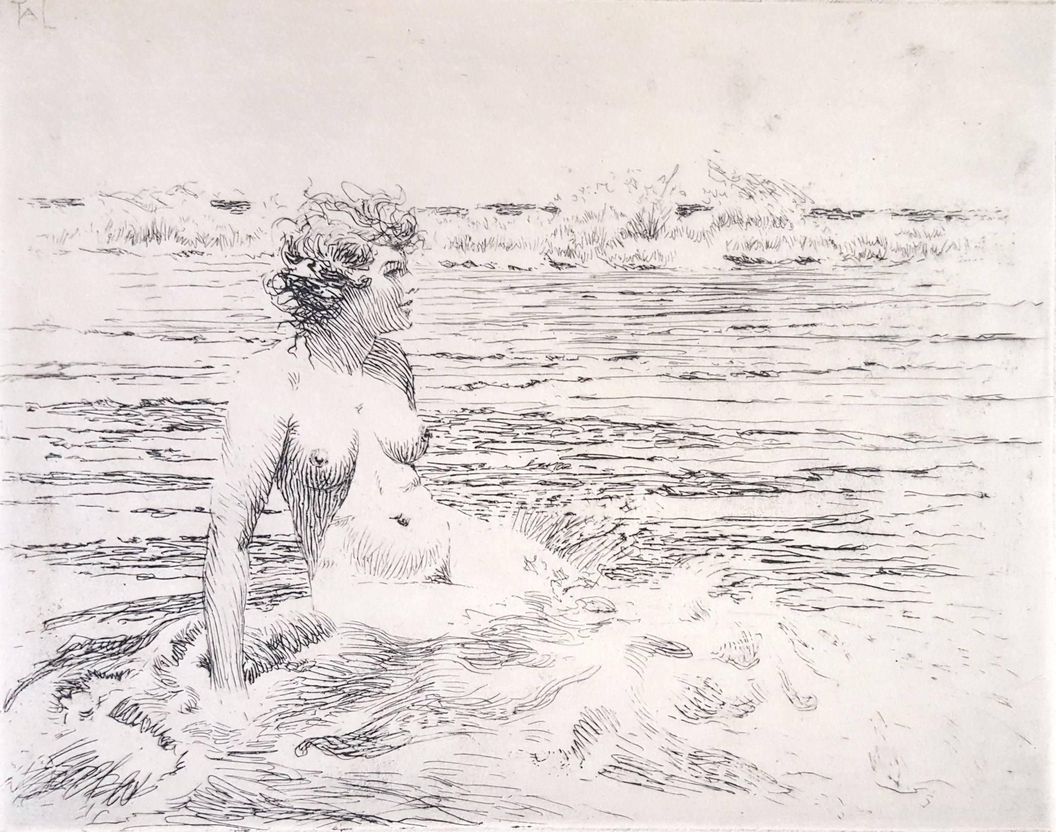 T. A. Law Nude Print - Afternoon