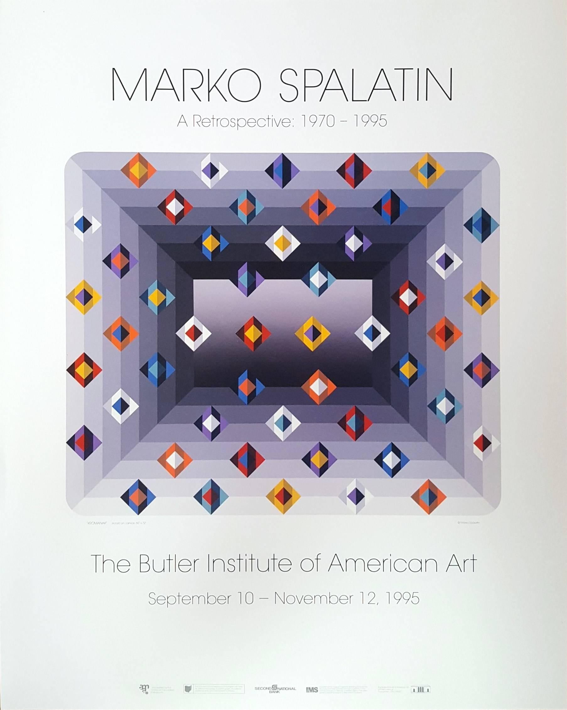 Marko Spalatin Abstract Print - The Butler Institute of American Art