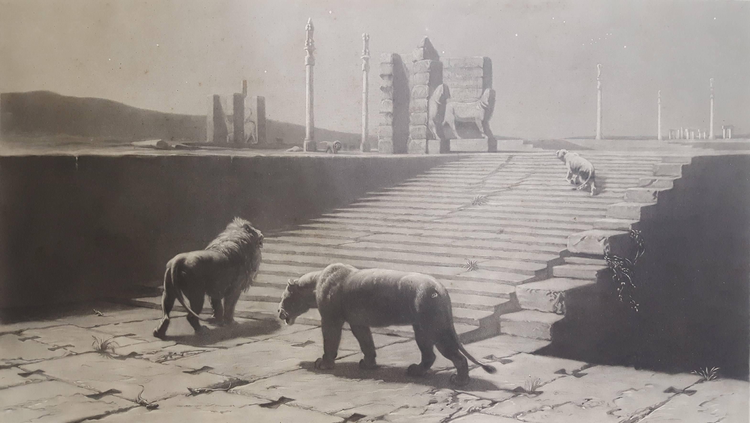 Briton Riviere Animal Print - Persepolis